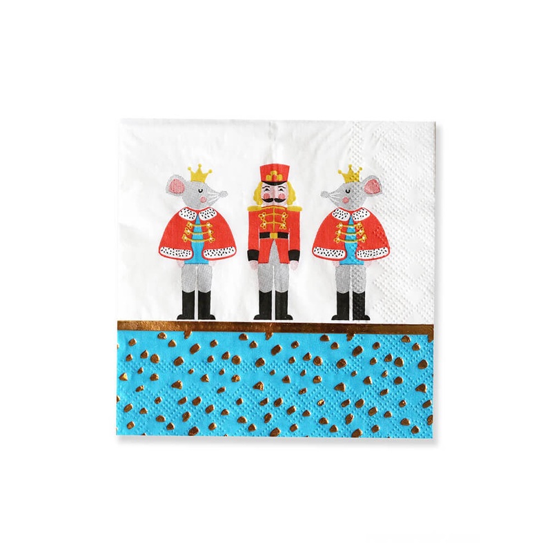 Nutcracker Holiday Party Napkins
