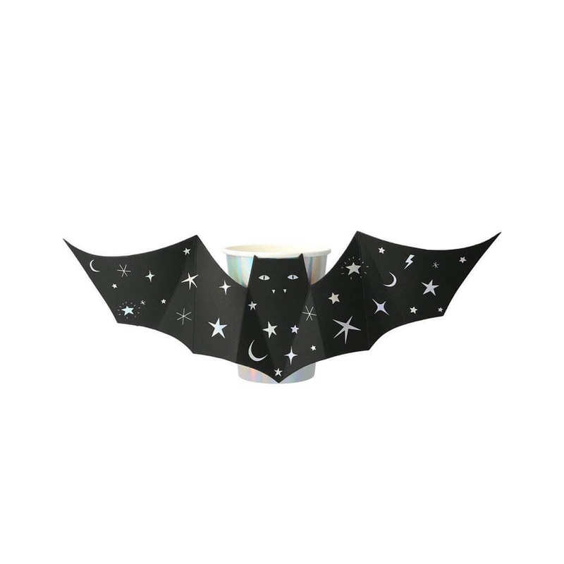Sparkle Bat Cups (Set of 8)