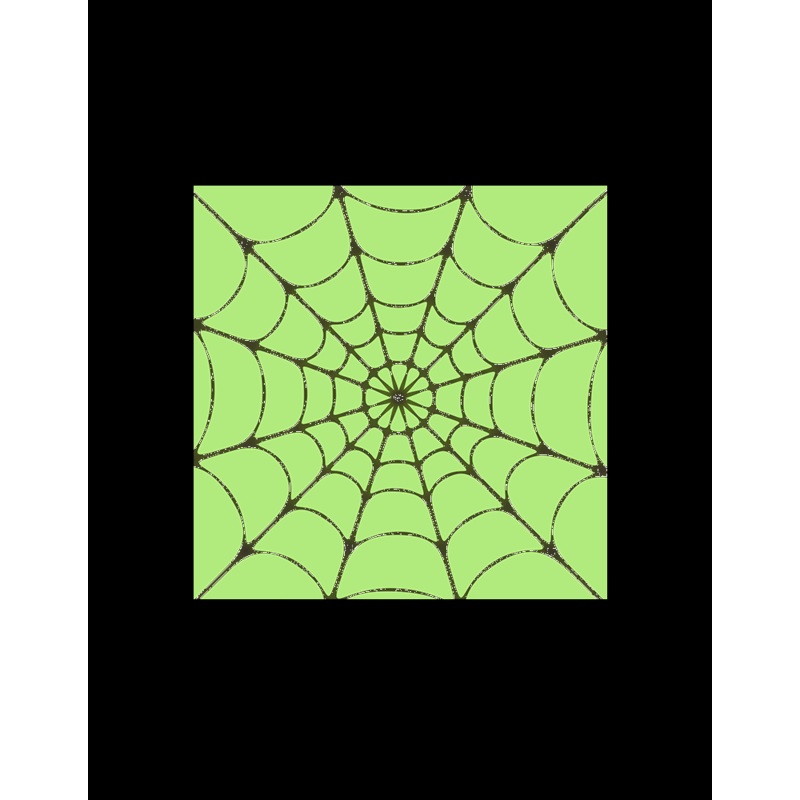 Spider Web Glow In The Dark Large Napkins (Set of 20)