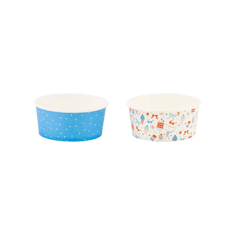 Summer Icons Ice Cream Cups (Set of 12)