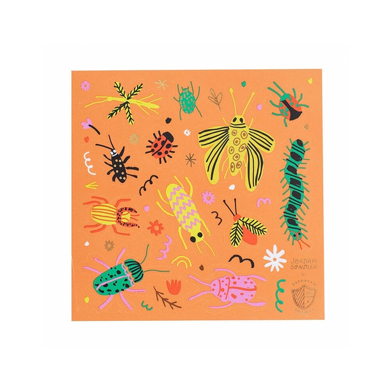 Backyard Bugs Sticker Set (Set of 4)