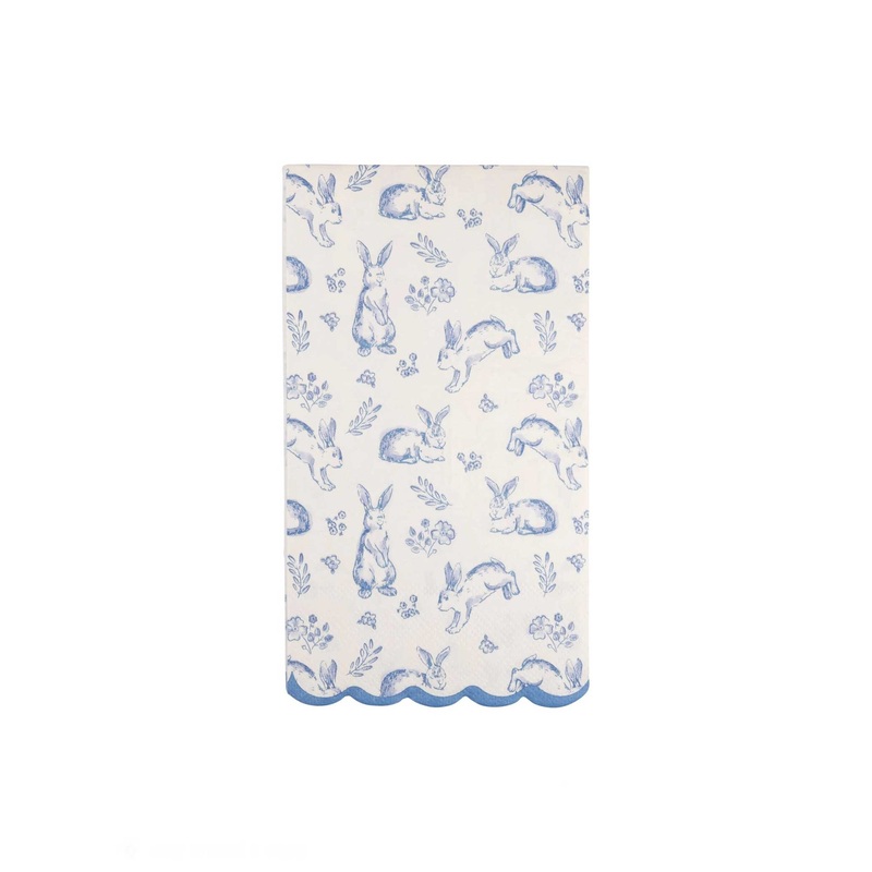Bunny Toile Guest Napkins (Set of 24)