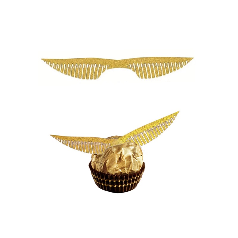 Golden Snitch Wings Decoration Kit (Set of 25)