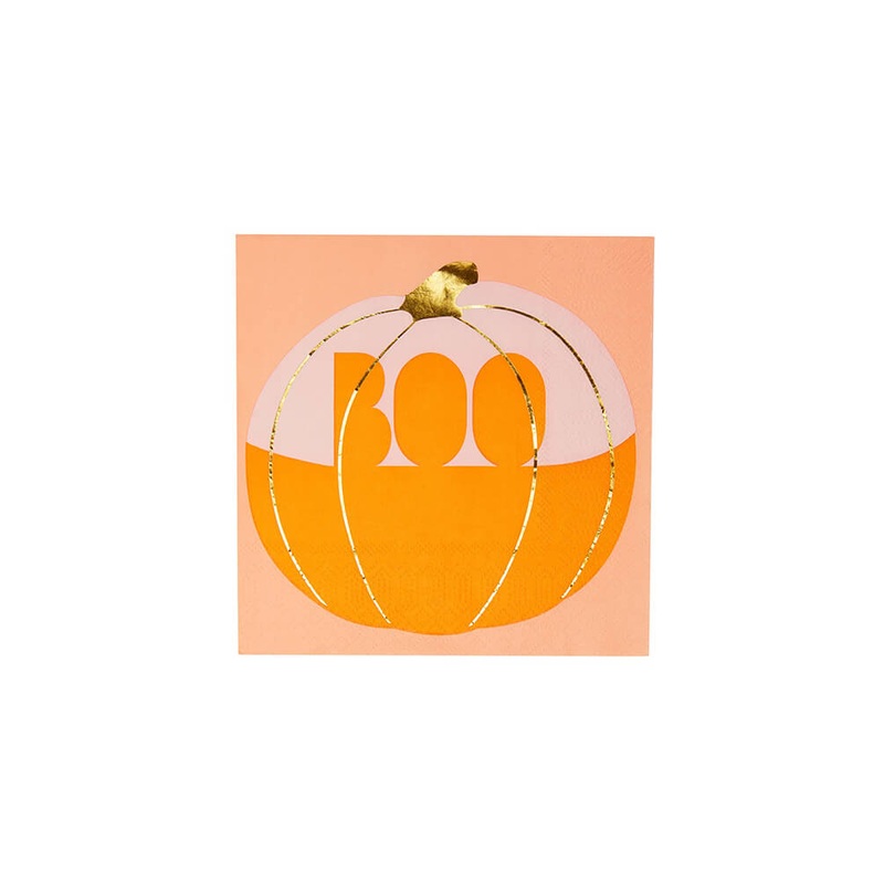 Pumpkin Boo Napkins (Set of 16)