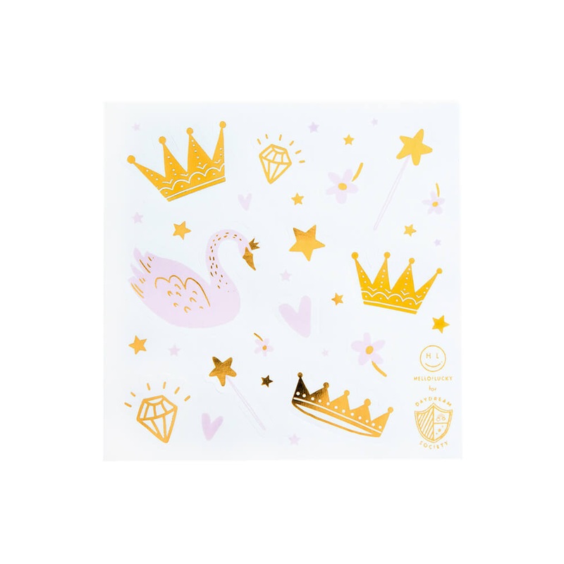 Sweet Princess Sticker Set (Set of 4)