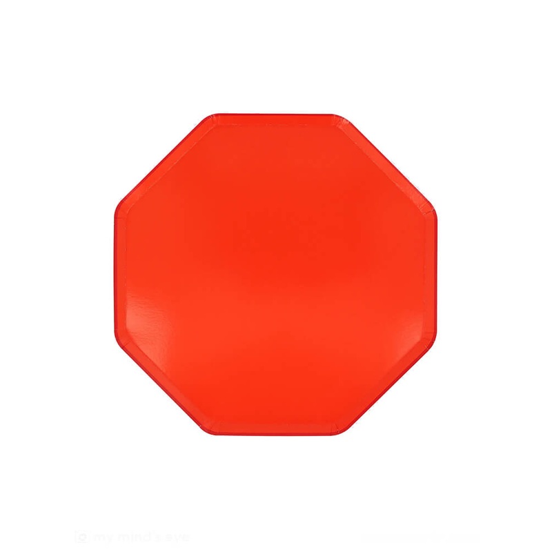 Tomato Red Side Plates (Set of 8)