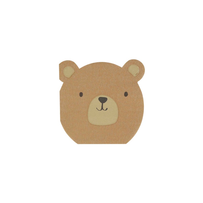 Woodland Bear Napkins (Set of 16)