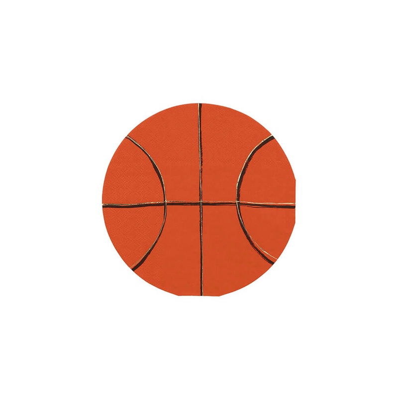 Basketball Napkins (Set of 16)