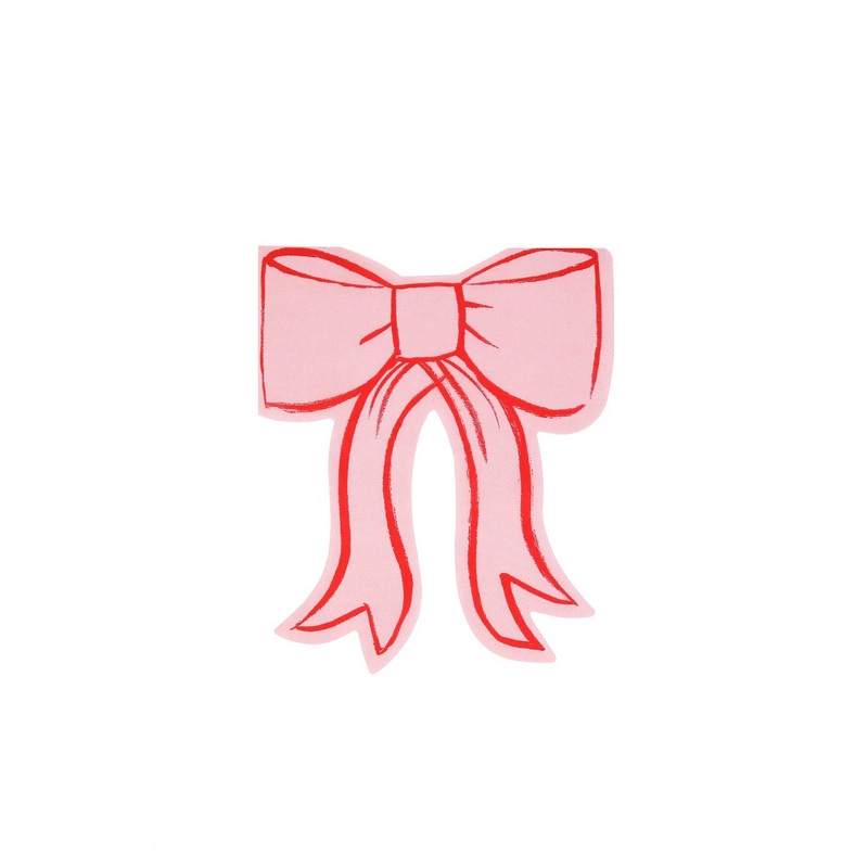 Bow Napkins (Set of 16)