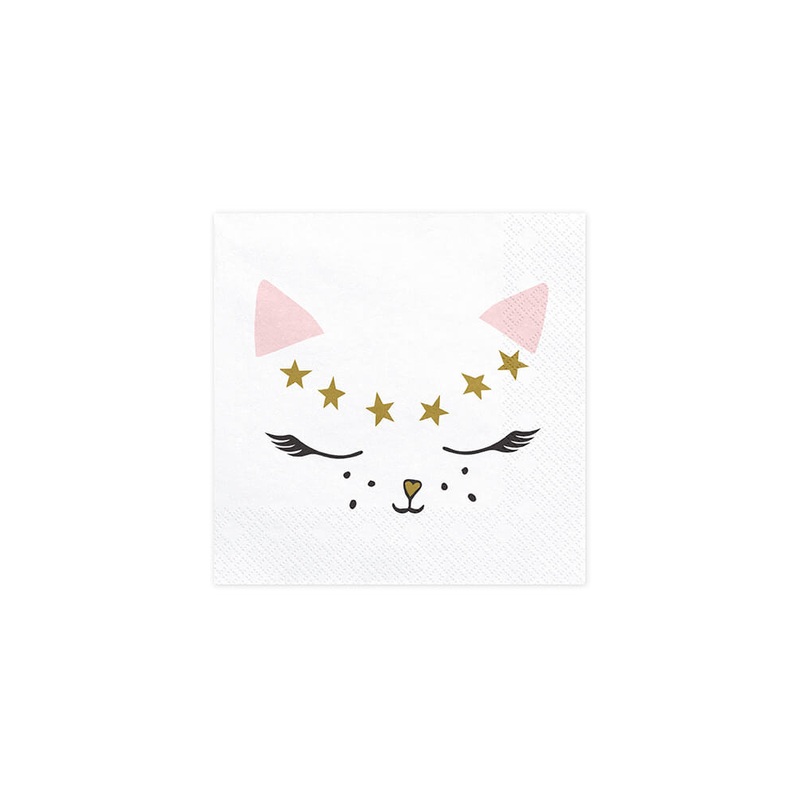 Cat Napkins (Set of 20)