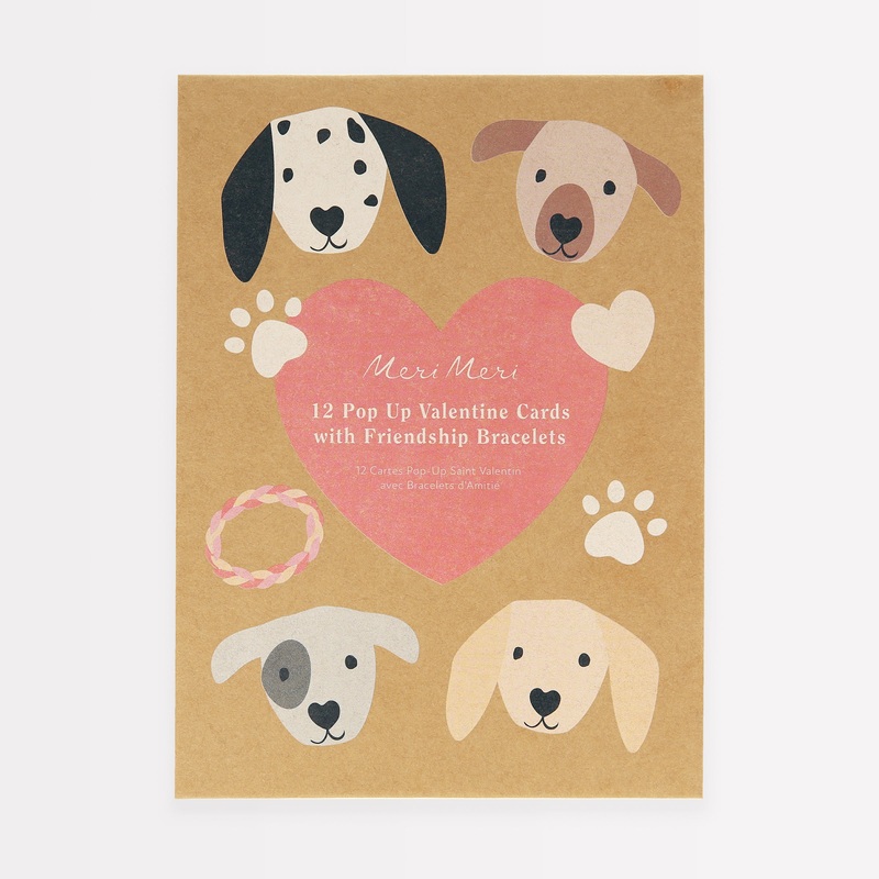 Dog Valentine's Cards (x 12)