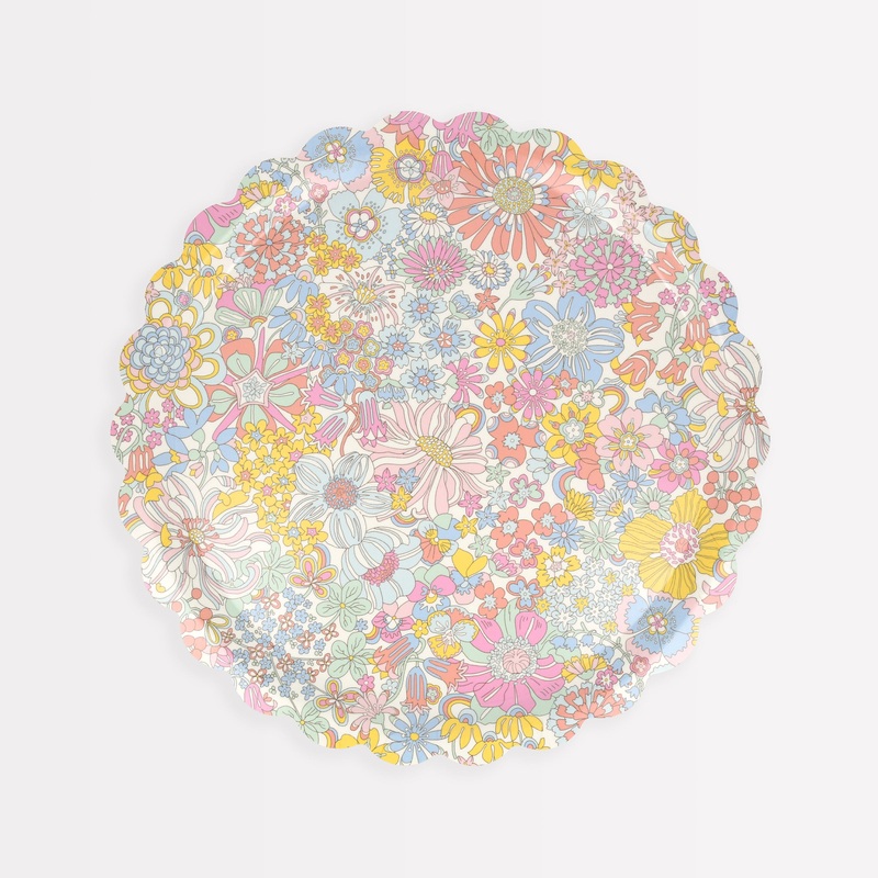 Meri Meri x Liberty Rainbow Garden Small Tray