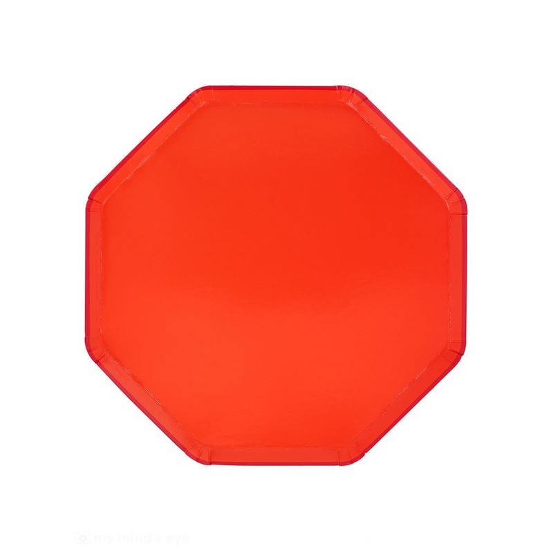 Tomato Red Dinner Plates (Set of 8)
