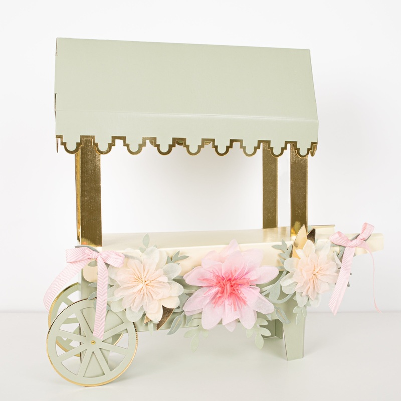 Meri Meri x Ladure Paris Macaron Cart Centerpiece