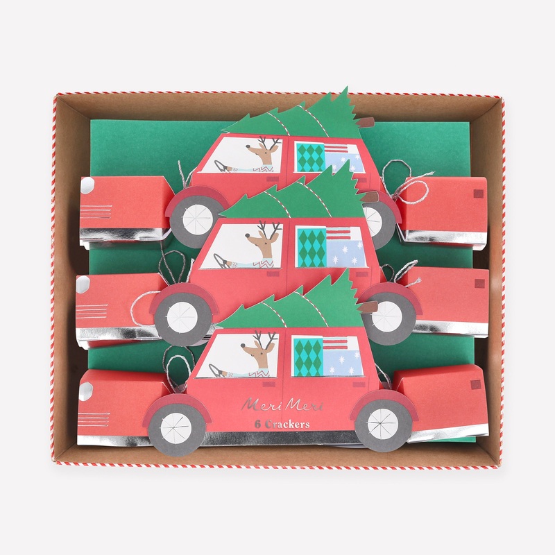 Reindeer In Car Crackers (x 6)