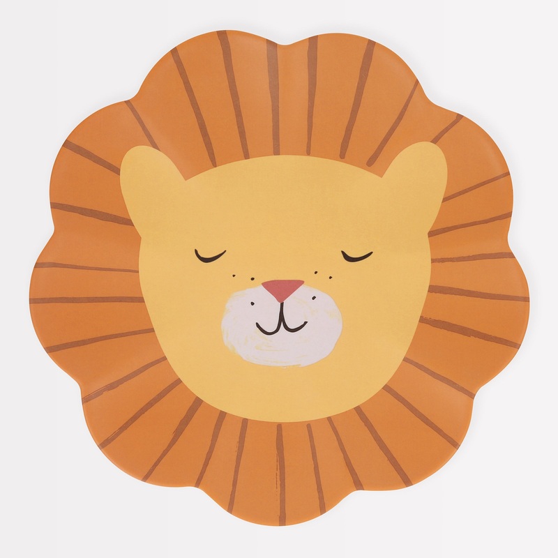 Reusable Lion Plate