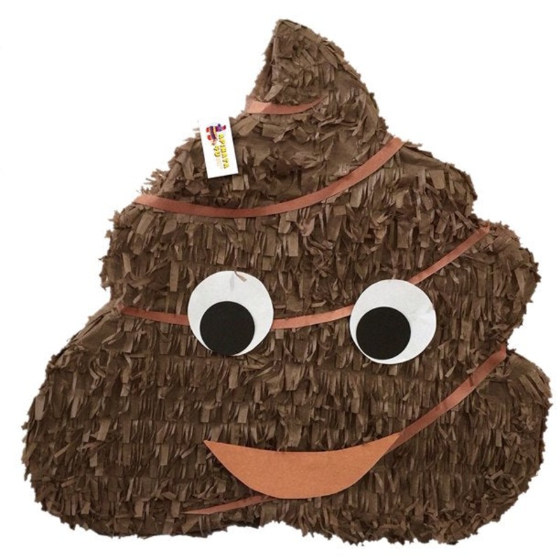 Poop Emoticon Pinata