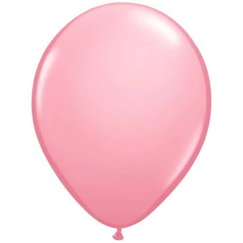Qualatex Pink Latex Balloons 12 Inch