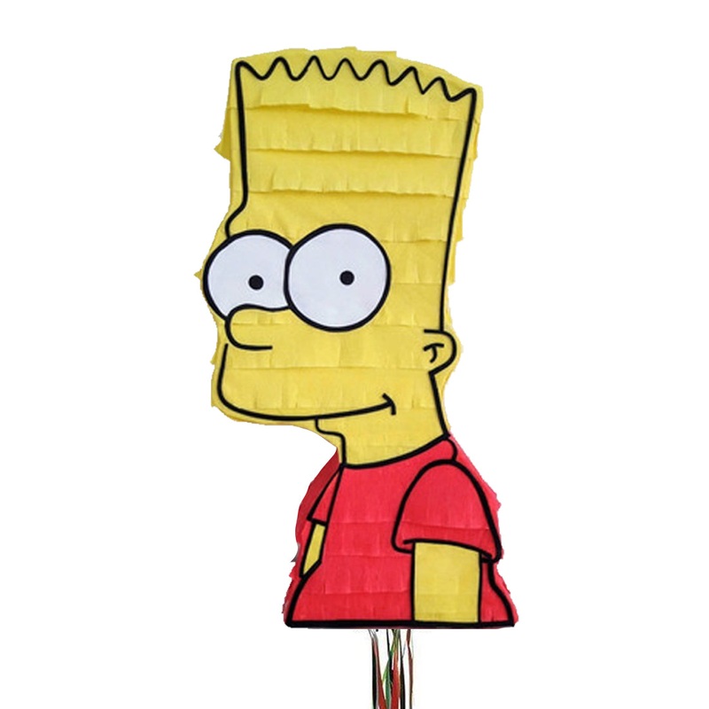 Simpson Bart Pull Strings Pinata