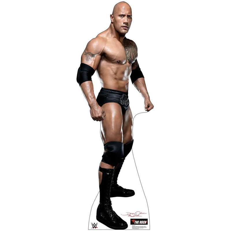 The Rock Standee 26"W x 76"H