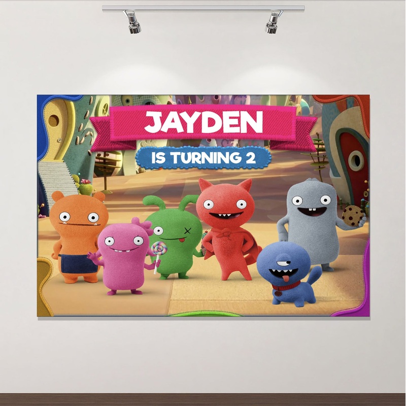 Uglydoll Backdrop 60x40 Inch
