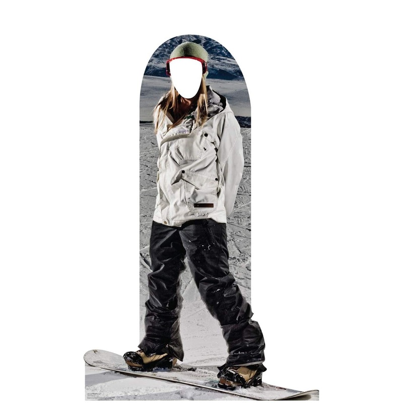 Snowboarder Stand-in Standee 42"W x 65"H