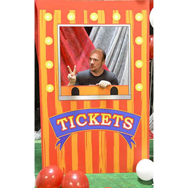 Ticket Booth Photo Props 7 Feet
