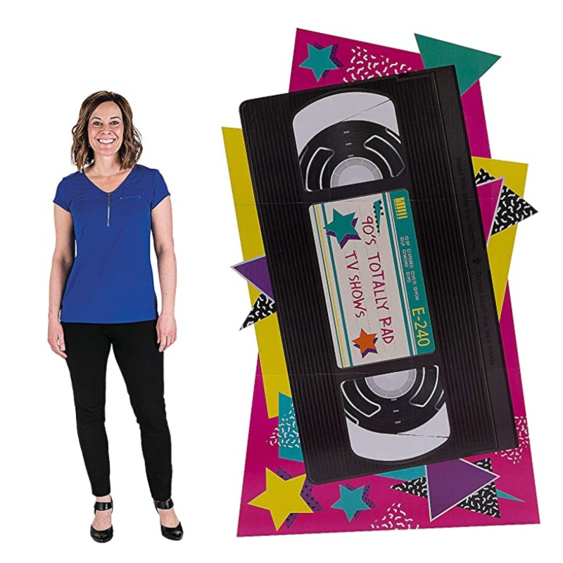 90s VHS Tape Standee 33" x 55"