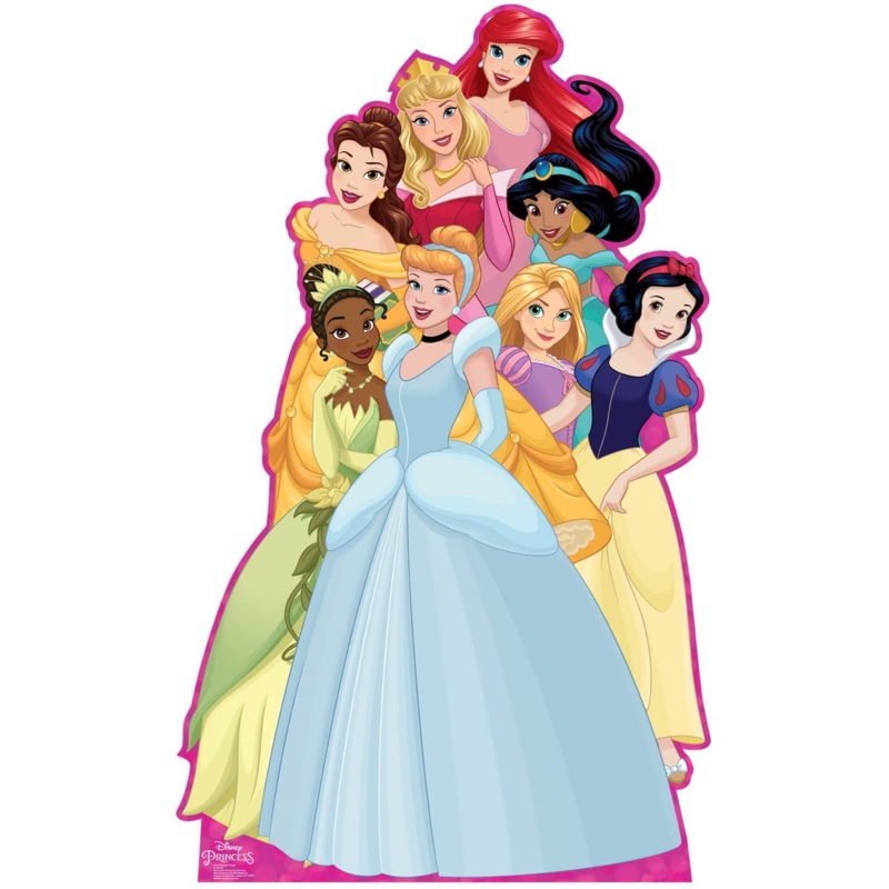 Princess Collage Standee 39"W x 64"H