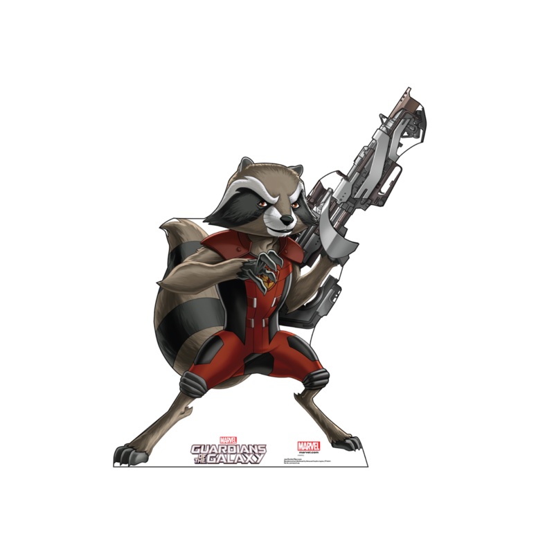 Rocket Raccoon (Animated Guardians of the Galaxy) 55 inch tall