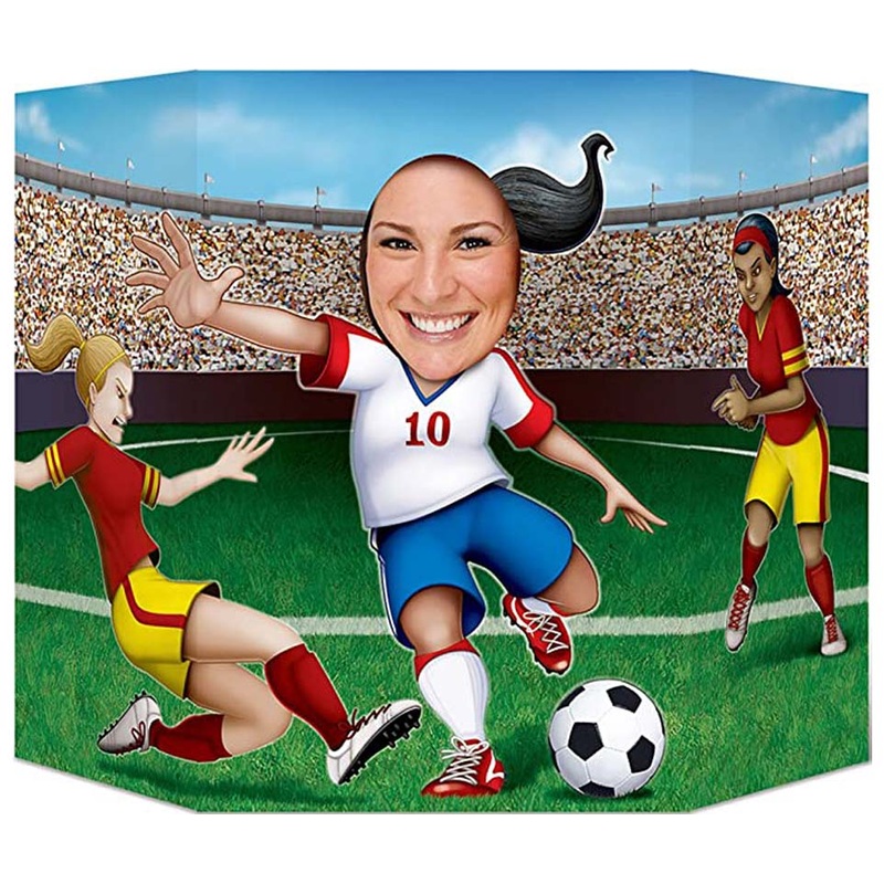 Soccer Girl Photo Prop