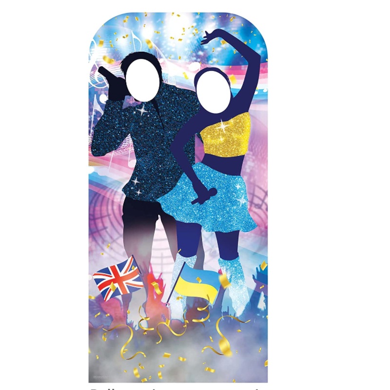 Song Contest Stand-in 76 x 37 (height x width) inches
