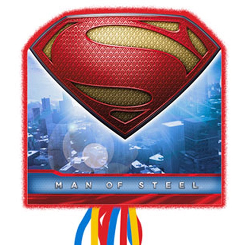SUPERMAN PULL STRING PINATA
