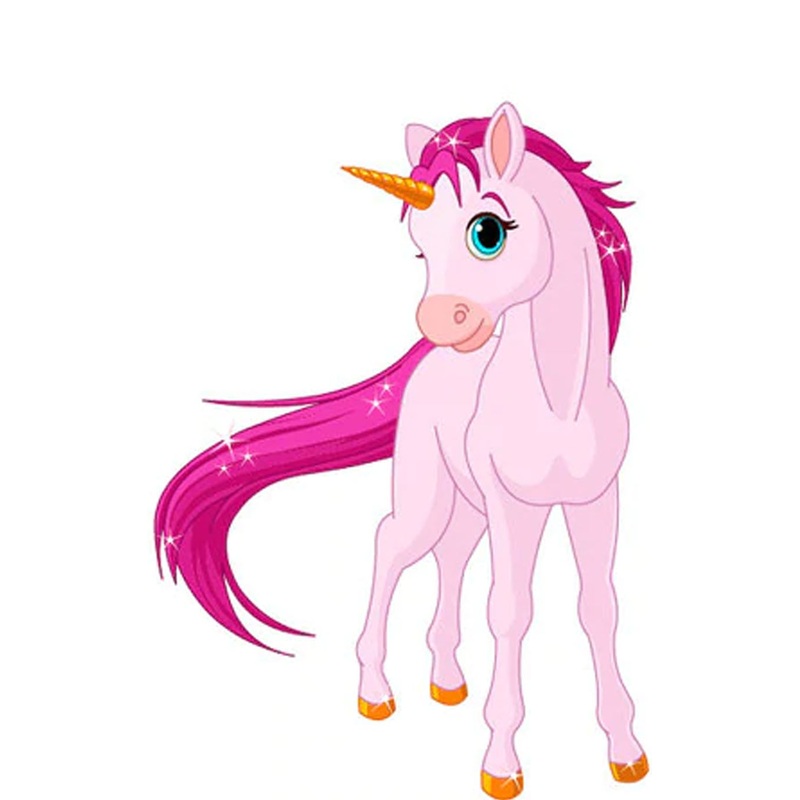 Baby Unicorn Standee 4'