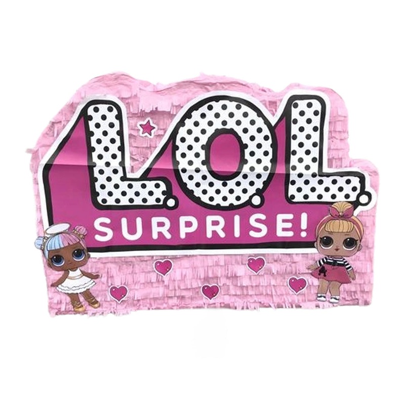 SURPRISE DOLLS PULL STRING PINATA