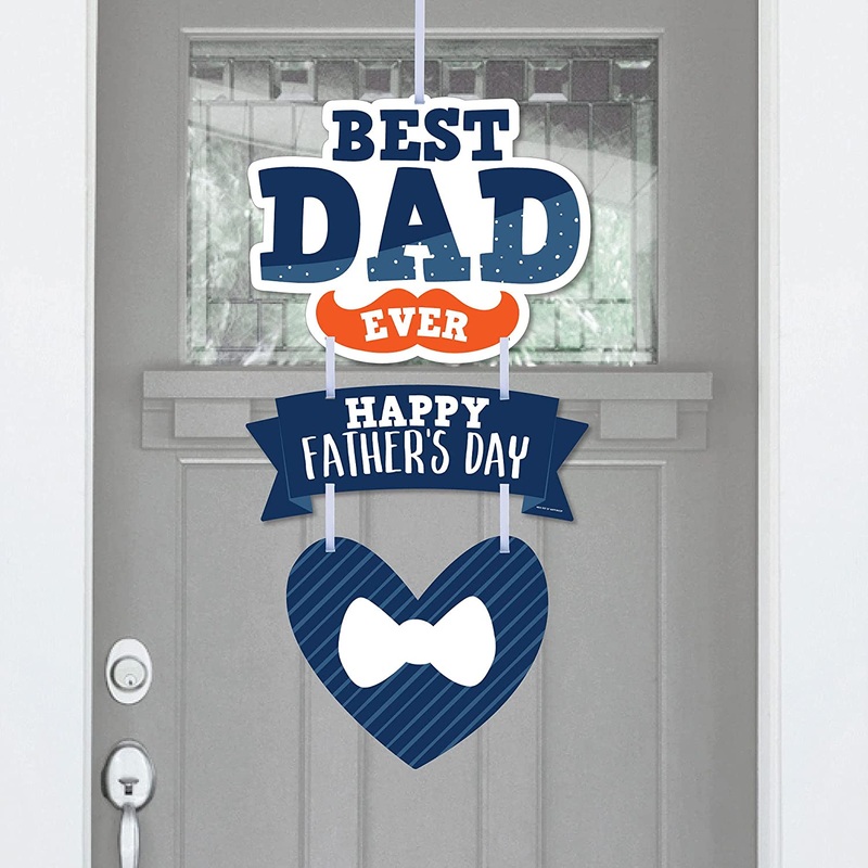 We Love Dad Party Sign