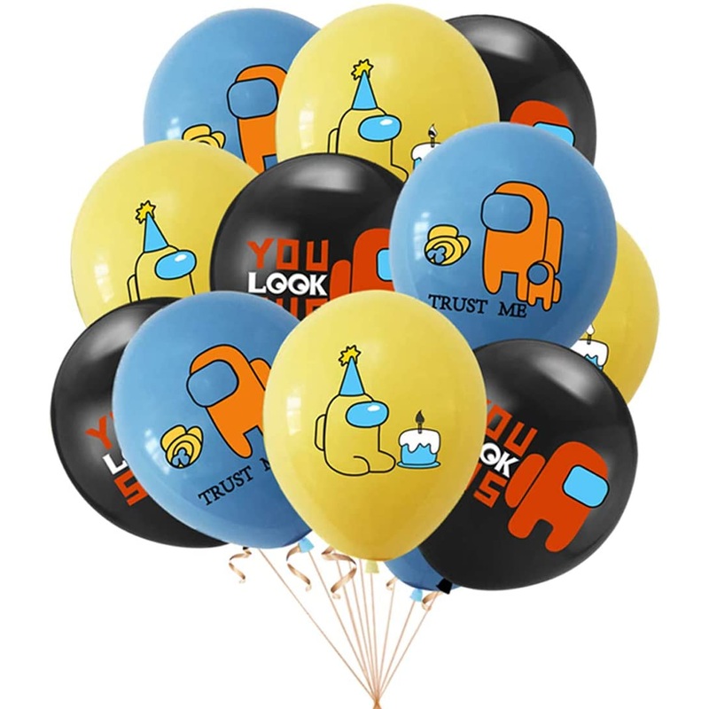 12 PCS Among Us Balloons