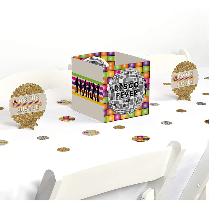 70's Disco - 1970's Disco Fever Party Centerpiece & Table Decoration Kit