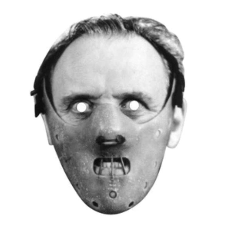Anthony Hopkins as Hannibal Lecter Face Mask x 6