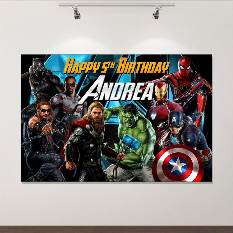 Avengers Poster Backdrop