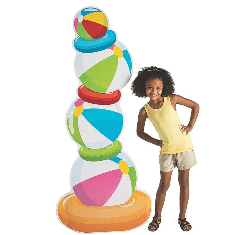 Pool Party Standee 30" x 71"