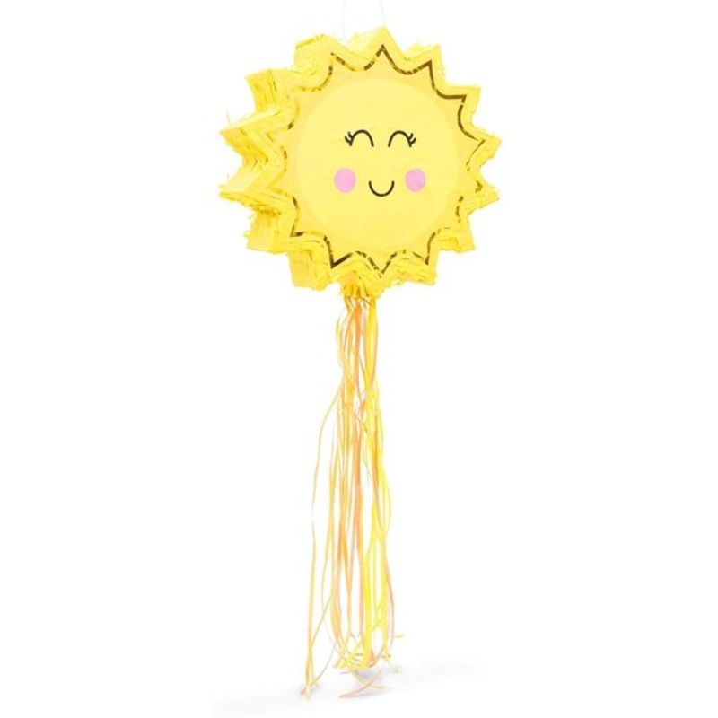 Pull String Sun Pinata