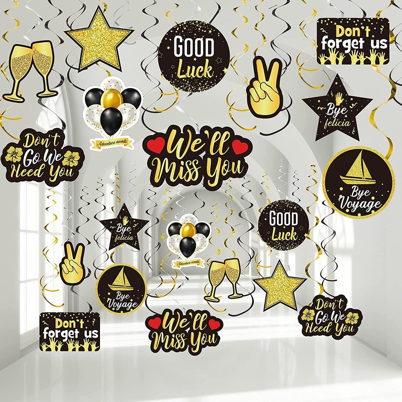 30 Pieces Farewell Party Decorations