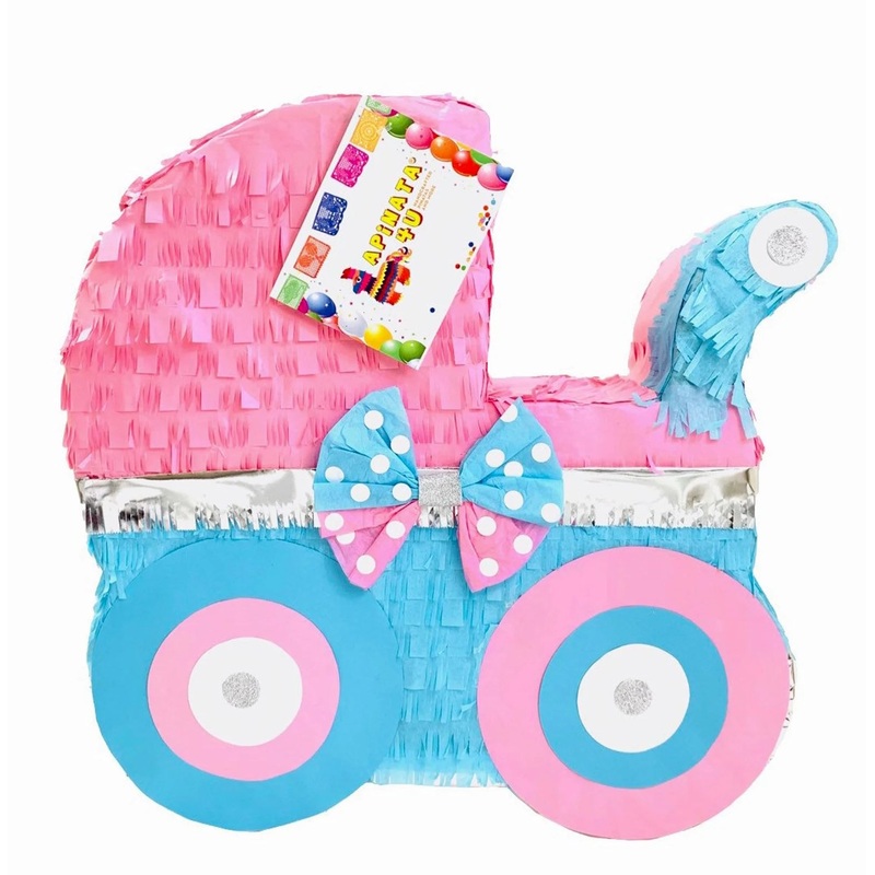 Baby Carriage Pinata Gender Reveal