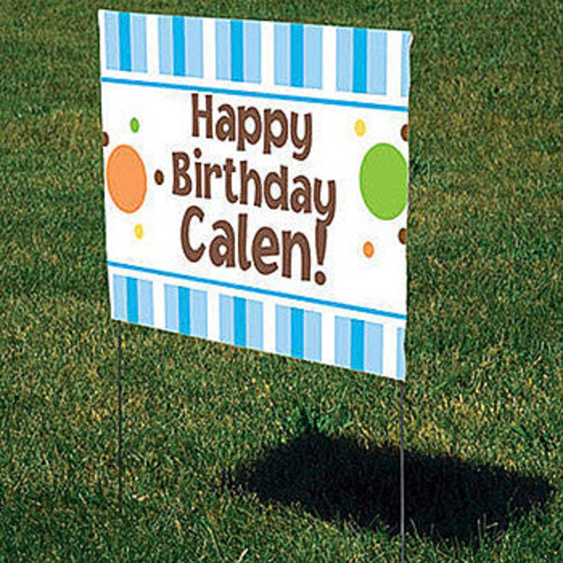 Soft Stripes Sign