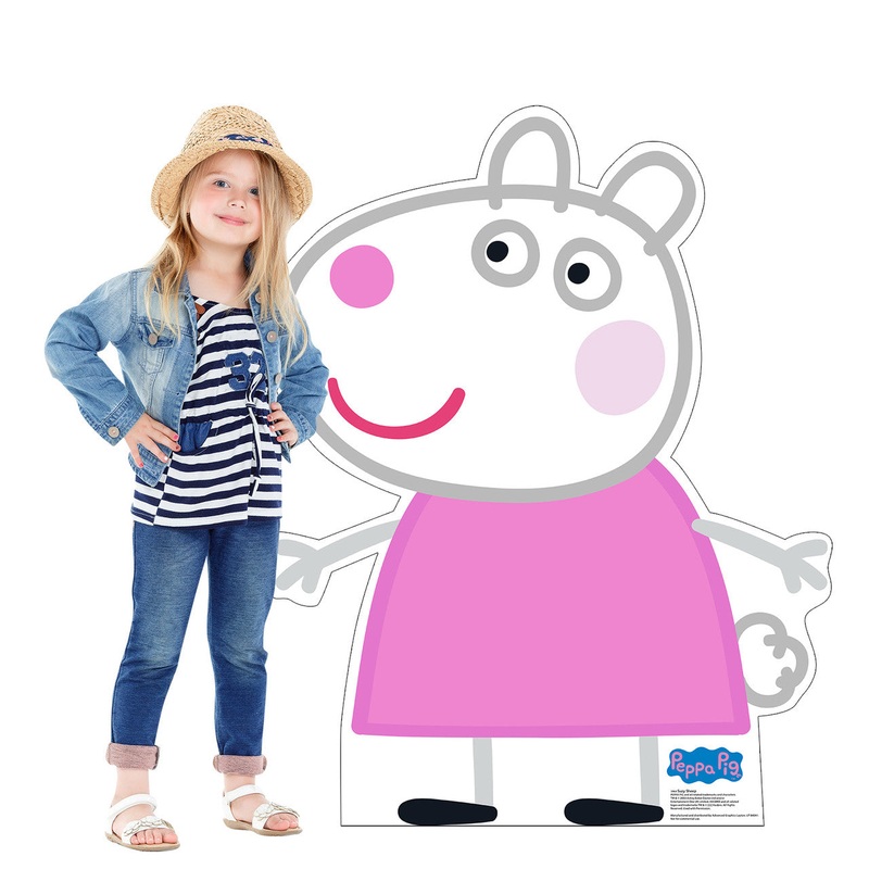 Suzy Sheep Cutout (Peppa Pig) 42X33 Inch