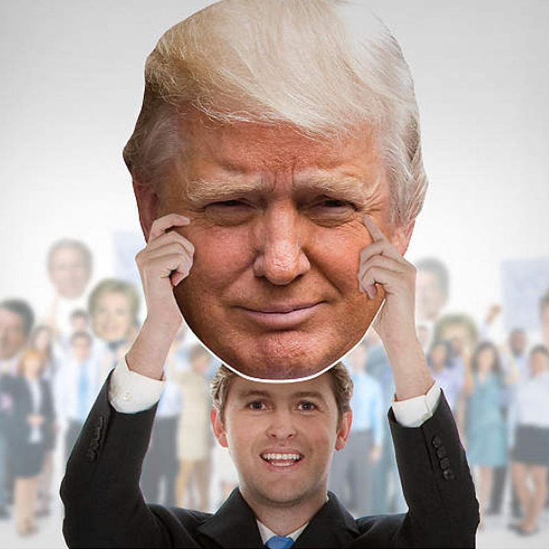 Trump Big Head Cutouts 3'H
