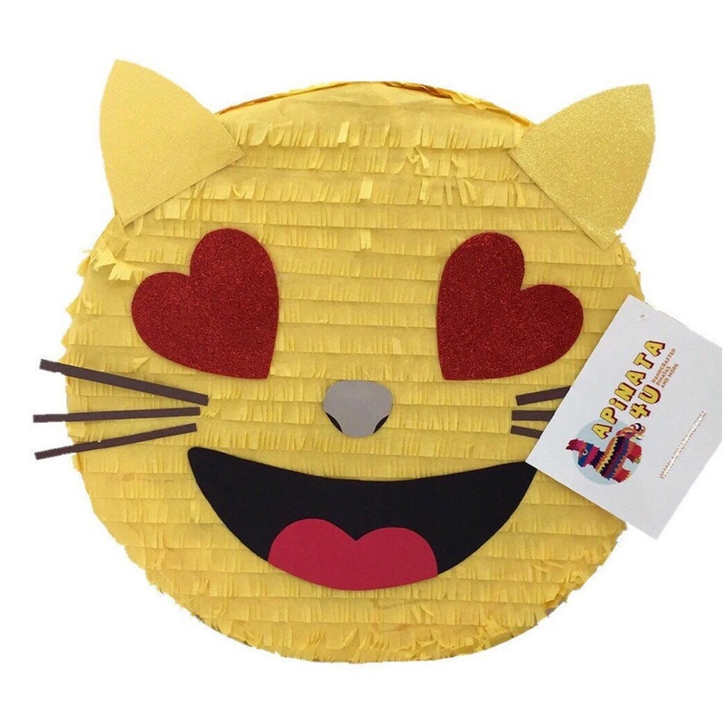 Yellow Kitty Cat Pinata