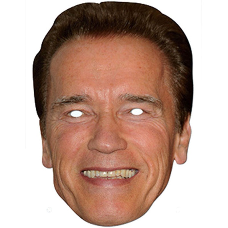Arnold Schwarznegger Face Mask x 6