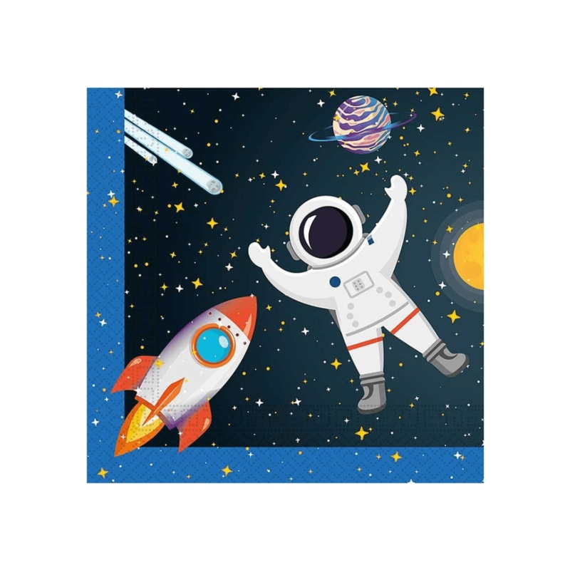 Space Party Napkins x 20